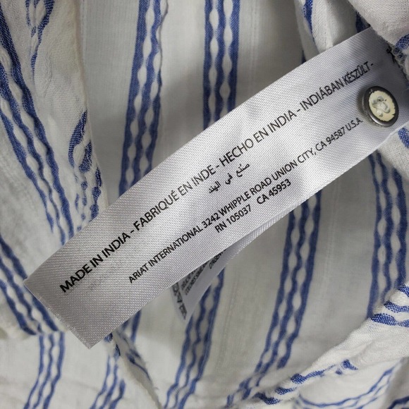 Ariat Womens Angie Button Up Western Shirt Embroidered Long Sleeve White Size M - Picture 11 of 13